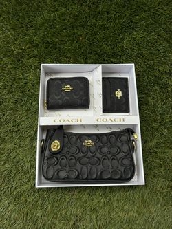 Black coach bag