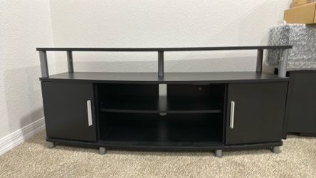 Entertainment Center with doors.
