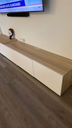 IKEA long tv stand