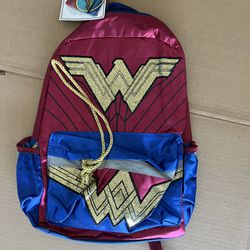 DC Wonder Woman Backpack Back to School Supplies