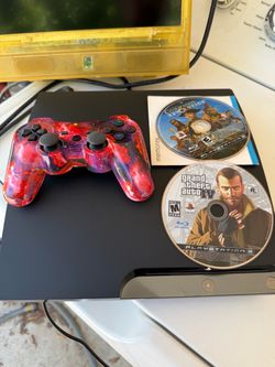 PS3 slim bundle gta Iv and civilization