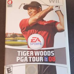 Nintendo Wii   Tiger Woods PGA Tour 08