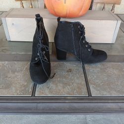 Black High Heel Boots