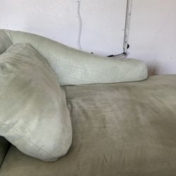 Green Chaise Lounge Couch