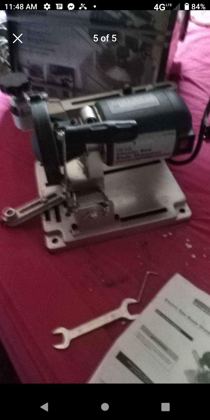 Electric Circular Saw Blade Sharpener .Like Brand New