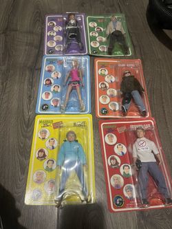 6- Vintage 2005-Married With Children Action Figures 