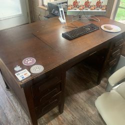 Antique School Desk