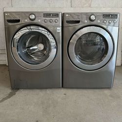 LG Washer And Electric Dryer 