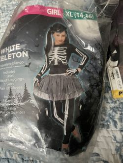 White skeleton everything’s included