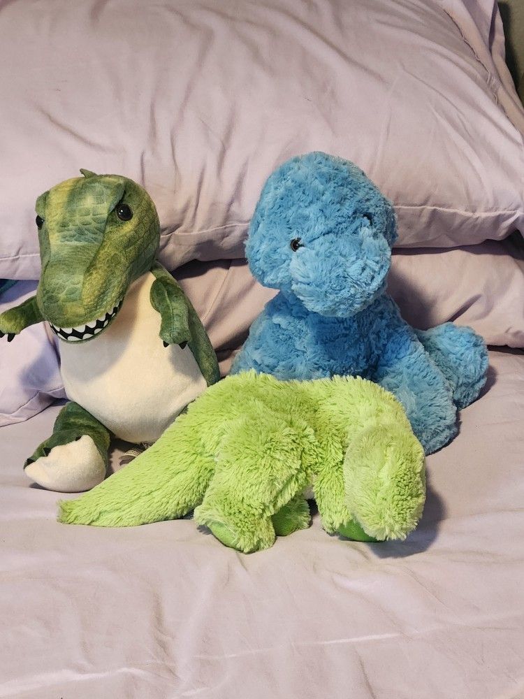 Dino Plush Trio