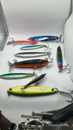 Vintage fishing lures jigs