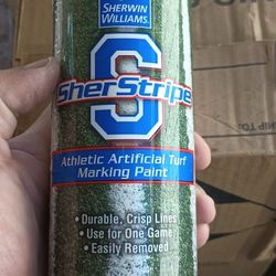 Sherwin Williams SherStripe White Artificial Turf Marking Paint (lot of 6 cans) New