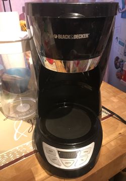 Black & Decker 12 cup coffee maker