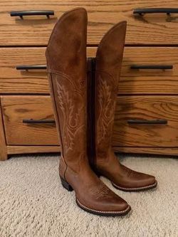 Brand New! Ariat Women's Murrieta Knee-High Leather Cowboy Boots Size 7