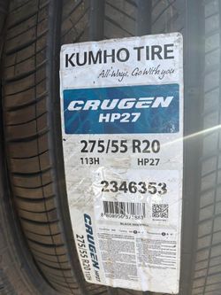 💥275/55R20💥KUMHO CRUGEN HP27
