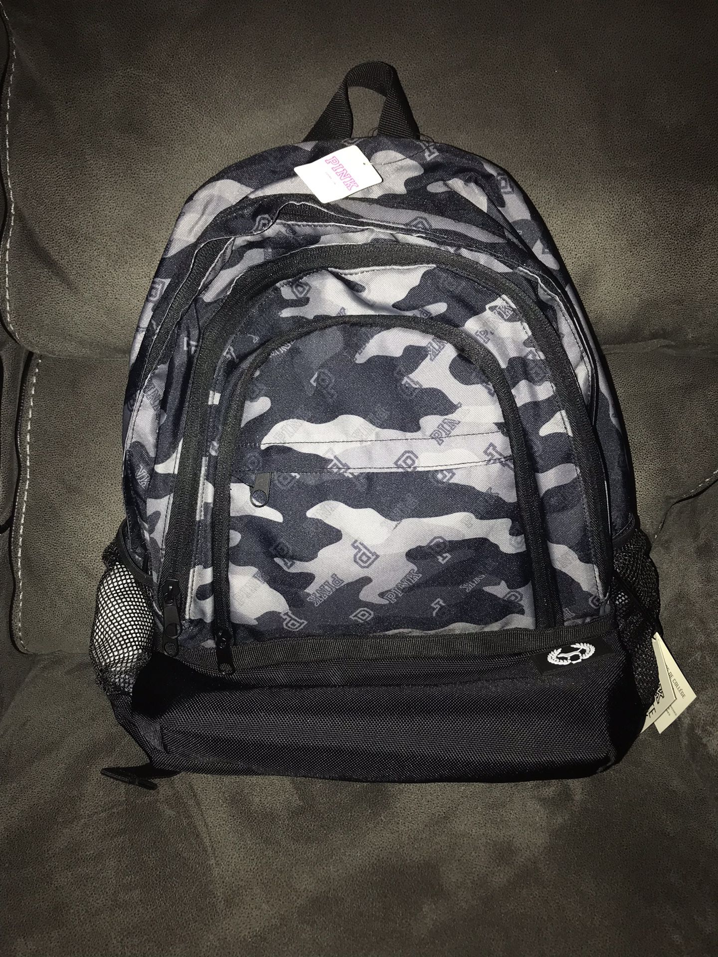 Black Camo PINK Backpack