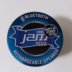 Jam Plus Bluetooth Wireless Speaker Manual Blue