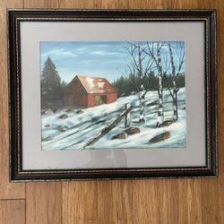 Original Vintage Oil Painting by Percy Thompson