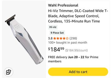 Whal professional trimmer