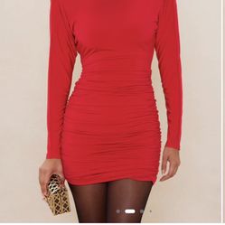 Women Red Dress