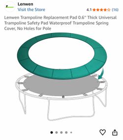Trampoline pad