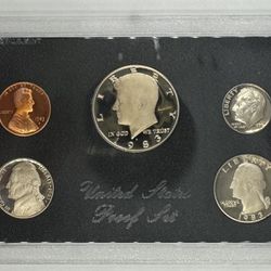 1983 United States Proof Set With Ogp 
