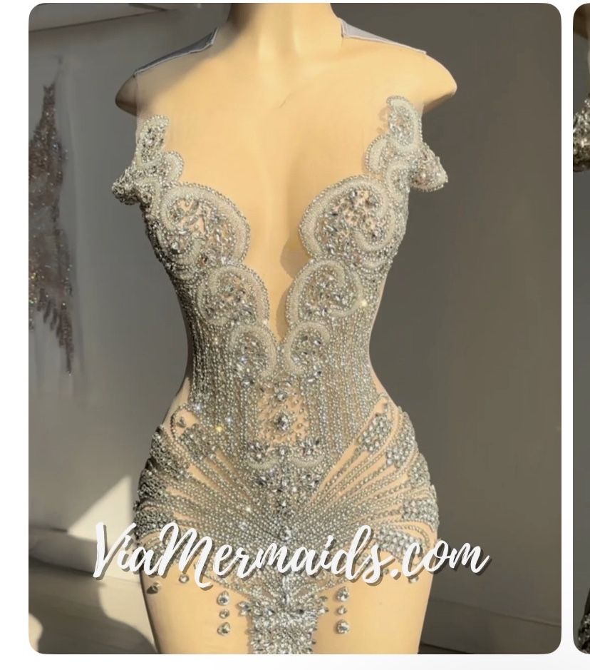 Sequin Custom Tailored Dress