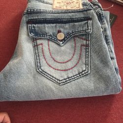 Mens Ricky Big T Stretch True Religion 30W 34L