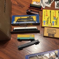 Electric train set and accessories