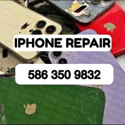 iPhone 14 Pro Max Cracked Back Glass Screen Replacement 16 Pro Max 15 Pro Housing Frame