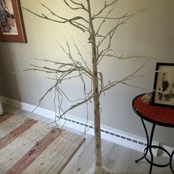 Birch Led Light Tree