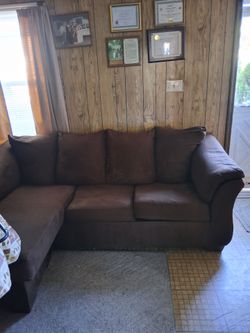 Brown  couch