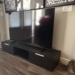 Samsung 65" 4K Smart TV & Modern TV Stand (Bundle & Save!)
