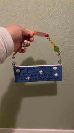 Sandra magsamen ceramic sign