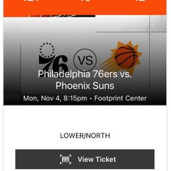 Suns Vs 76ers