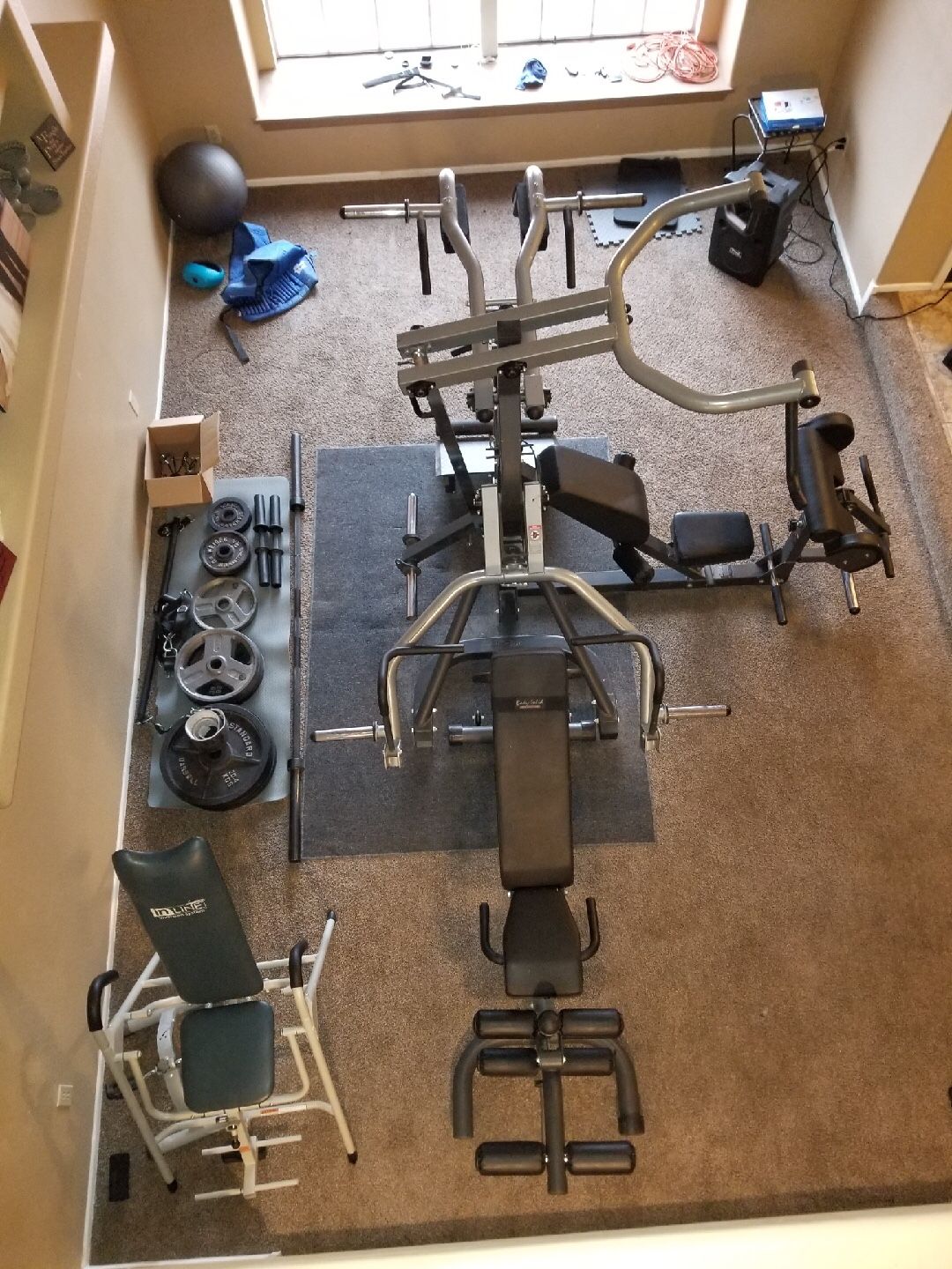Body Solid SBL460P4 Free weight Leverage Home Gym