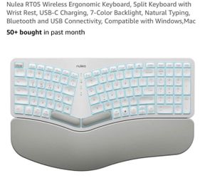 Nulea RT05 Wireless Ergonomic Keyboard