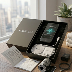 FlexPulse PEMF Wellness System – Compact & Rechargeable (New)