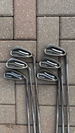 Ping G25 Iron Set 5i-PW. Regular Flex. Red Dot. Original Grips.