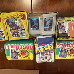 1988 & 1989 Baseball Cards 