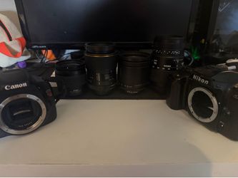 Camera and lenses