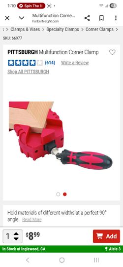 PITTSBURGH Multifunction Corner Clamp