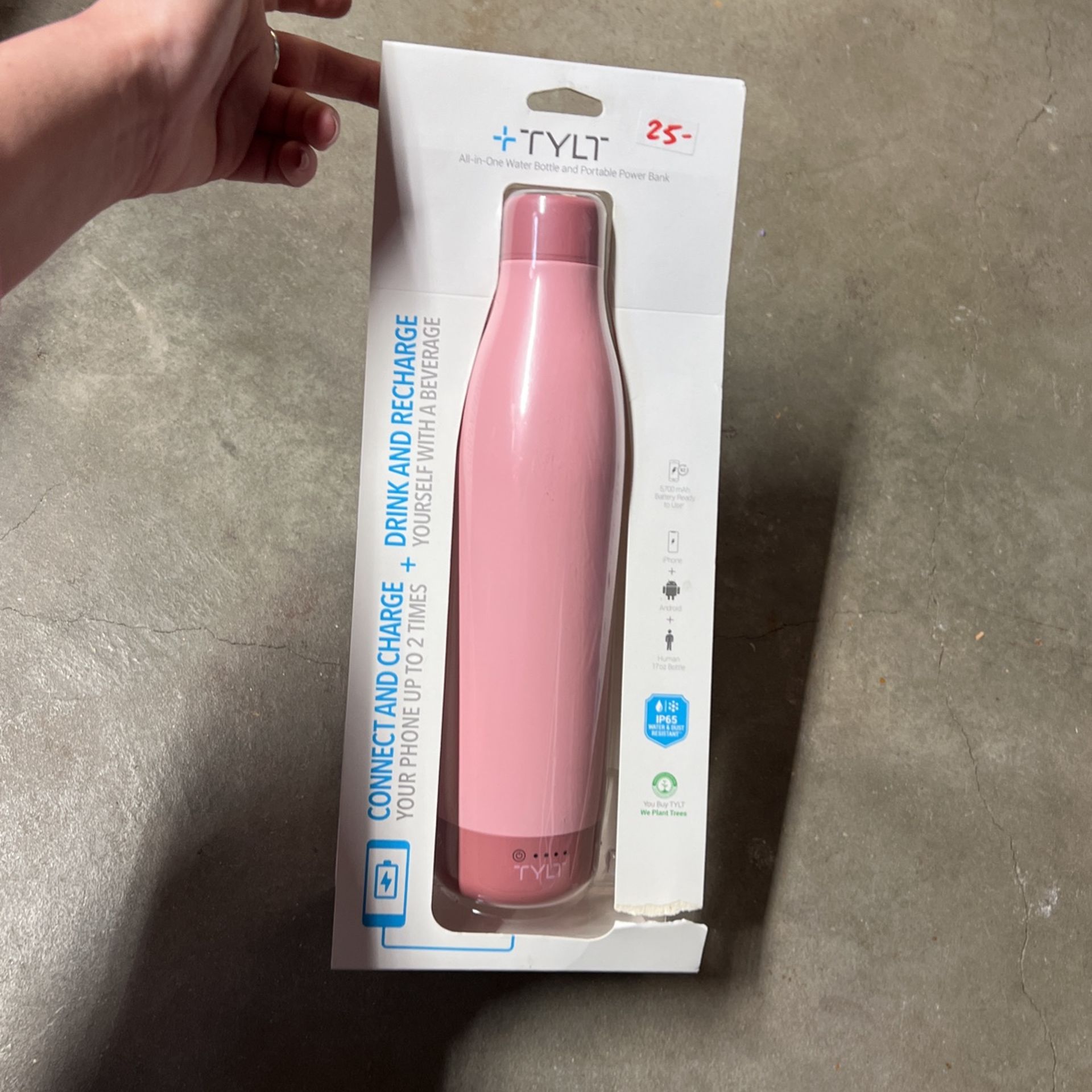 Water Bottle With battery Back Up