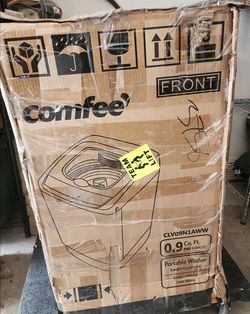Comfee 0.9 cu ft portable washer