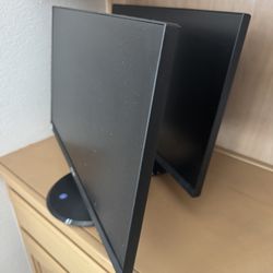 2x ASUS VA24D 24” Monitors
