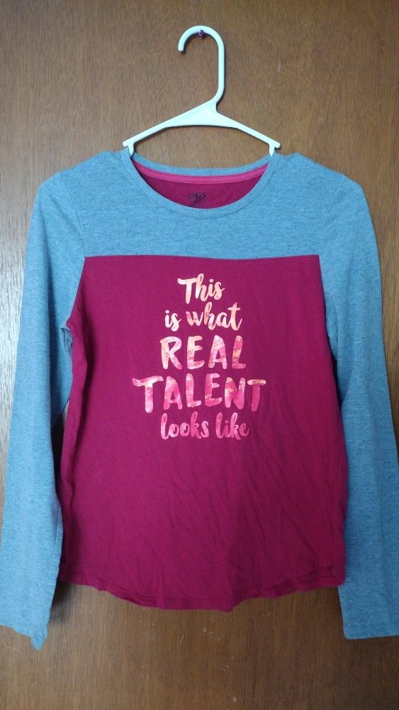 Girl's 14/16 Long Sleeve Shirt