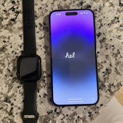 iPhone 14 Pro Max, Apple Watch Serious 5 44mm