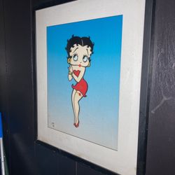 Betty Book / Litheograph Wall Hanging Picture