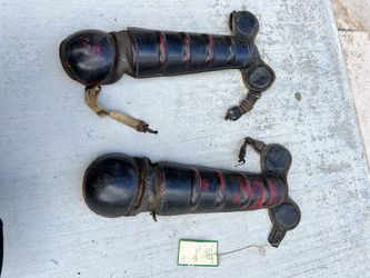 Early 1900s Shin Guards