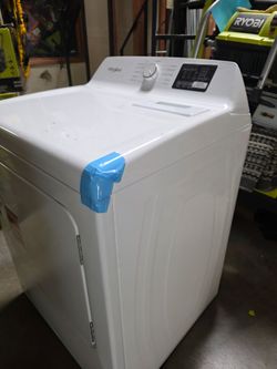 Whir|pool 7.0 cu. ft. Vented Front Load Electric Dryer in White with Adaptive Dry